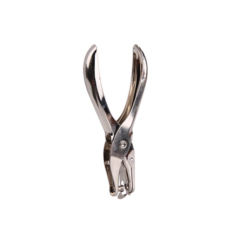 1Pcs Metal Punching Pliers Green Punching Pliers Hand Held Punching Pliers Ticket Checker Pliers Single Hole Paper Punch_voghion.com