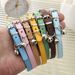 Pet Dog PU Leather Adjustable With Bell Cute Cat Puppy Collar Japanese Style_voghion.com