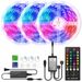 Led Bluetooth Light Strip 5050 Light Strip Set RGB Colorful Waterproof Light Strip Music Timing_voghion.com