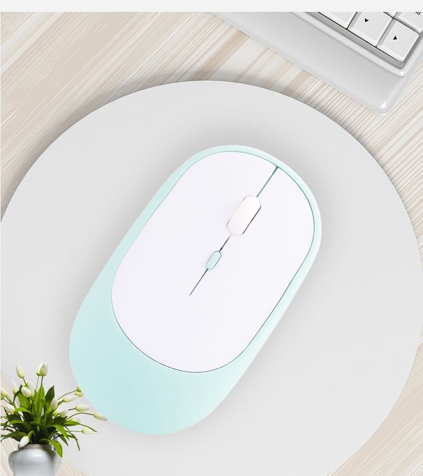 Wireless Silent Noise-Free Suitable For Book Laptop Lenovo Computer Ultra-Thin Portable Mouse_voghion.com