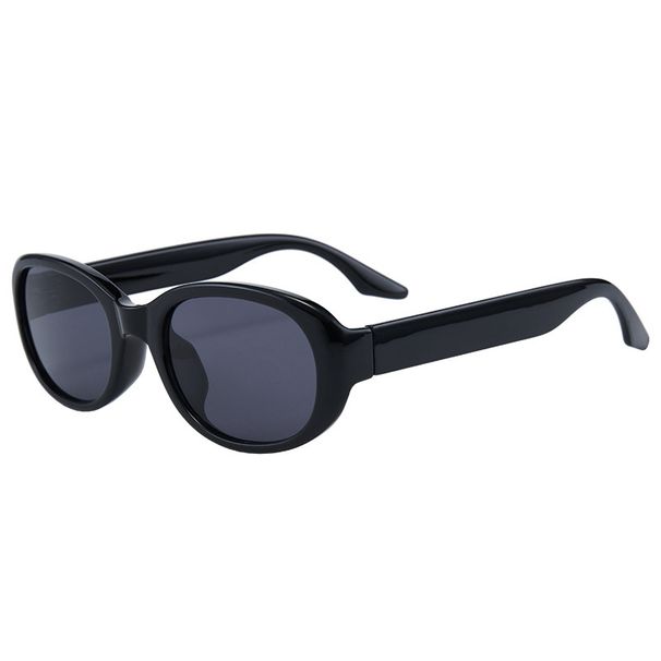 2023 Neuer ovaler Rahmen für Damen-Sonnenbrillen im koreanischen Stil können mit verschreibungspflichtigen oder nicht verschreibungspflichtigen Gläsern kombiniert werden._voghion.com