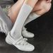 Niche Design Lace-up Ballet Women's Shoes 2025 Spring/Summer New Hidden Wedge Shallow Mouth Peplum Flat Shoes_voghion.com