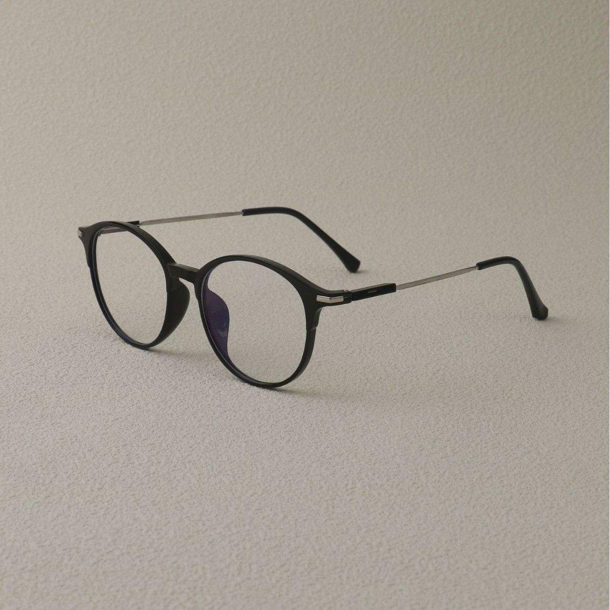 Elegant Flat Sunglasses Men's Personalized Rectangular Metal Frames For Daily Commute College Library Use_voghion.com