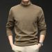 Cross-Border Half Turtleneck Double-Sided Thermal Underwear Men's Self-Heating Base Layer Solid Color Warm Sweatshirt_voghion.com
