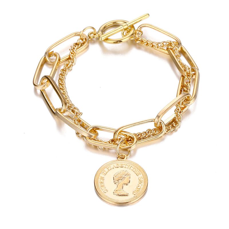 Mulsanne Neues Set für Frauen Einfaches Porträt Fußkettchen Mädchen High-End-Gefühl_voghion.com