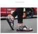 Scarpe da spiaggia estive comode e morbide da uomo, sandali regolabili, sandali aperti per sport all'aperto_voghion.com