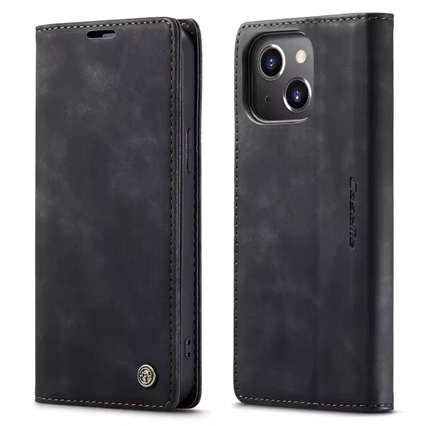 Magnetic Leather Wallet Case For IPhone 17 16 15 14 13 12 11 Pro Max 16E XS MAX XR 7 8 16 Plus Cards Slot Stand Book Phone Cover_voghion.com