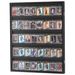 VEVOR 35 Graded Sports Card Display Case, 24.3x30.5x2.1 In, Baseball Card Display Frame With 98% UV Protection Clear View PC Glass, Lockable Wall Cabinet For Football Basketball Hockey Trading Card_voghion.com