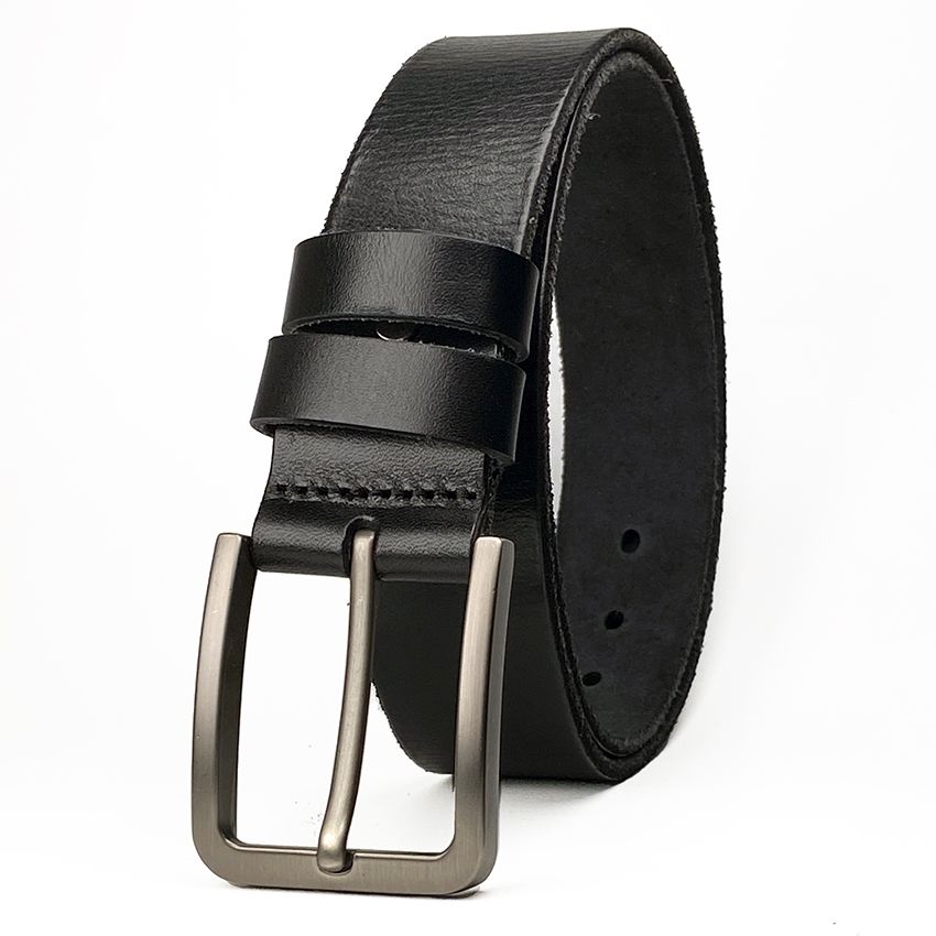 HEIßER original leder gürtel für männer rindsleder jeans Männer der männlichen golf geschenke riemen westlichen designer echtes zubehör_voghion.com