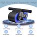 Ab Wheel Roller Ruota per addominali con rimbalzo automatico Ruota per addominali Mute Attrezzo per esercizi per addominali Bodybuilding Attrezzatura per palestra domestica Attrezzatura per il fitness_voghion.com