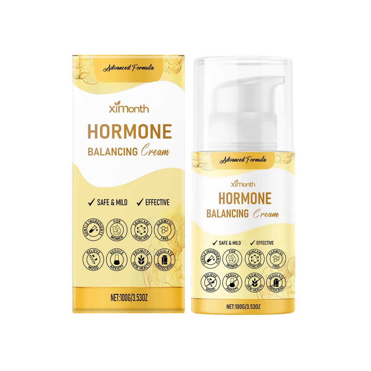 Daily For Ximonth Damen Körper Sanfte Inhaltsstoffe Nährende Balance Pflegecreme_voghion.com