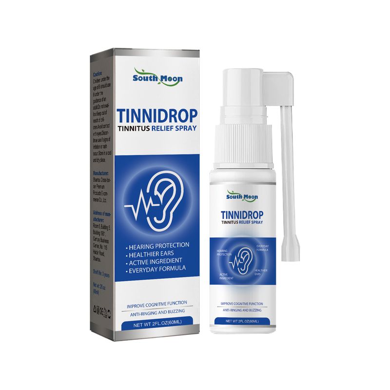 South Moon Spray Relief Spray Mažina spengimą ausyse, nugaros ir ausų diskomfortą, ausų vaško valymo purškalas_voghion.com
