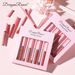 4-Piece Lip Makeup Set - Waterproof & Non-Stick Cup Lip Liner + Lip Gloss, Matte Lip Liner For Precise Lip Contouring_voghion.com