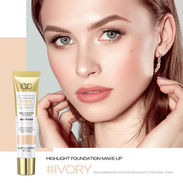 Fondotinta liquido High Gloss, correttore Oil Control, BB Cream, illumina il colore della pelle, trucco viso inglese_voghion.com