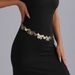 Punk-Stil Patchwork Single Layer Hohl Schmetterling Taille Kette Mode Trendy Vielseitig Gürtel_voghion.com