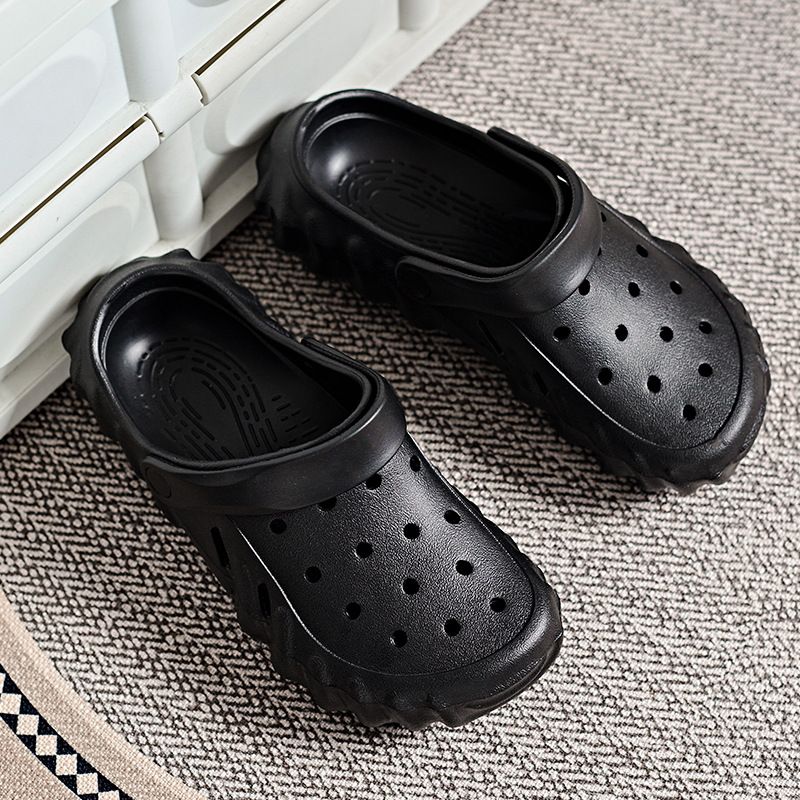 Chaussures à plateforme pour couples pour hommes Augmentez l'usure Pantoufles de plage décontractées Pantoufles_voghion.com
