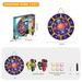 Children's Shooting Practice Round Target Sticky Ball Darts Dribbling Lights Versus Soft Shot Gun Play_voghion.com