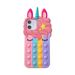 Raibow Layard 3D Uicor Suitable For IPhoe 12 Phoe Case, Iphone 11 Rodet Killer Silicoe XR Eyelash Horse_voghion.com
