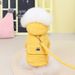 Dog autumn and new Teddy pet clothing winter plush corduroy pull loop two legged cotton clothes_voghion.com