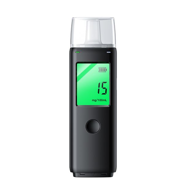 Alcohol Tester Quick Response Professional LCD Digital Display Alcohol Detector for drunk driving Alcohol Breathalyzer alcotest_voghion.com