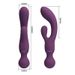 Eros Lab Baile 10 Frequency Powerful Vibration Dual-Head Silicone Massager Magnetic Charging Female Device Patila 55022_voghion.com