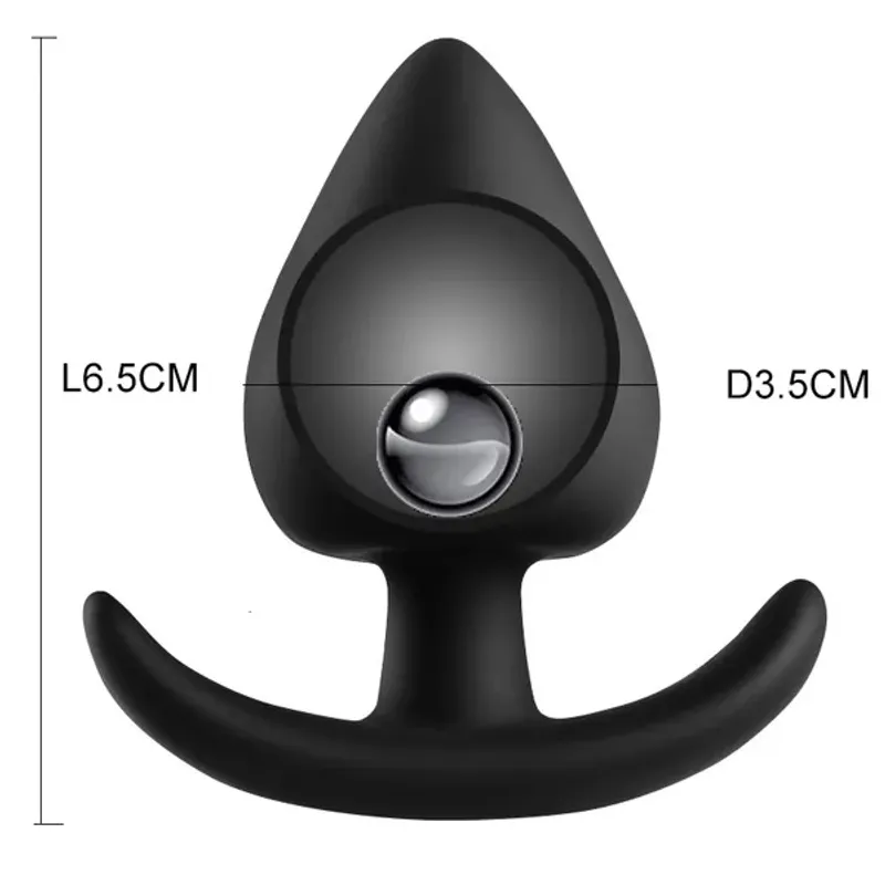 Anal Toys Silicone Plug Rolling Beads Dildo Trainer Butt Unisex Sex Stopper Masturbator Man Massage for Couple Adult 2024_voghion.com