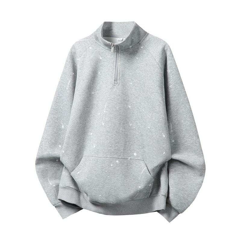 Felpa oversize con cappuccio da uomo – Pullover streetwear con stampa floreale Ash (M-XXL)_voghion.com