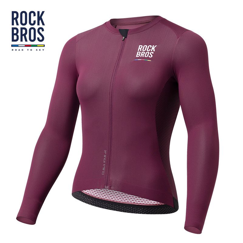 Rock Brothers Sky Series Bekleidung Damen Langarmshirt Sommer Mountain Road Bike Radsport Sportbekleidung_voghion.com