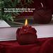 Burgundy Rose Low Temperature Candle Husband And Wife Foreplay Flirting Candle Sm Props Flirting Dripping Wax_voghion.com