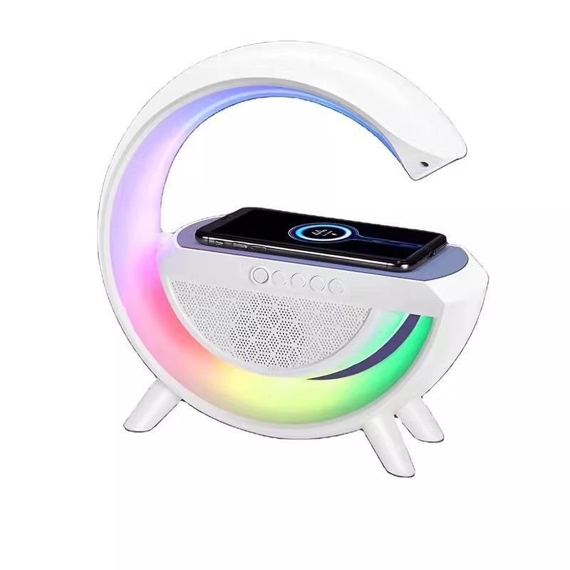Multifunctional Wireless Student Phone Charging Bluetooth 3-in-1 Alarm Clock Atmosphere Birthday Gift Speaker Desk Lamp_voghion.com