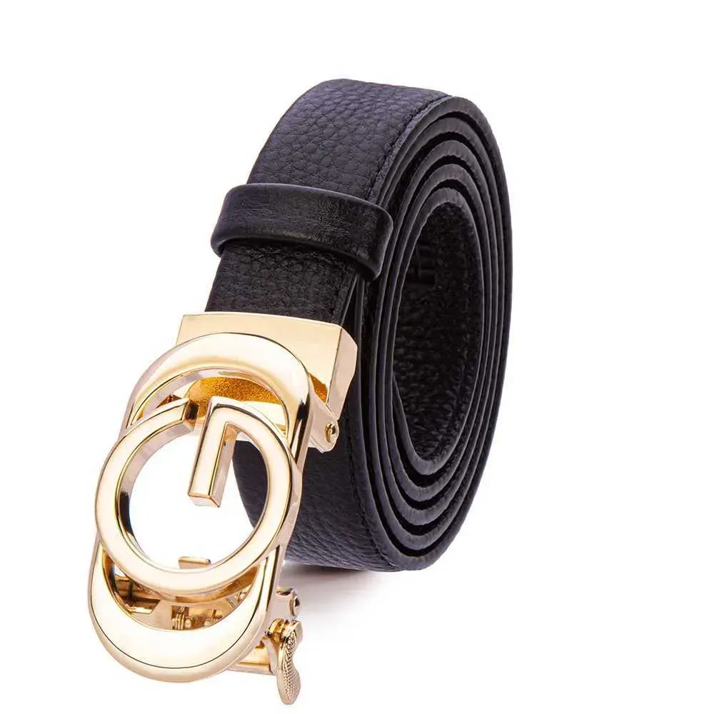 Gürtel Neuer Trend 2024 Markendesigner Hochwertiger Rindsledergürtel Damen Automatische Schnalle Q240401_voghion.com
