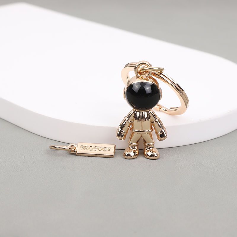 Teemantmustriga auto võtmehoidja interneti kuulsuse astronaudi ripats kallihinnaline ripats meeste ja naiste võtmehoidja_voghion.com