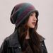 2025 Autumn/Winter Large Head Circumference Face-Flattering Knitted Wool Fashionable Versatile Warm Fleece Hat_voghion.com