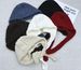 New Balaclava Warm Korean Style Handmade Thick Yarn For Women Autumn Winter Knitted Hat_voghion.com