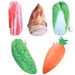 South Korea creative personality student 3D simulation ingredients vegetable plush pencil case large pencil case student stationery wholesale_voghion.com