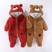 Roupas infantis macacão de bebê inverno recém-nascido roupas quentes engatinhando bebê pelúcia fora_voghion.com