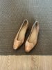 Sheepskin Version~French Niche Color-Washed Small Square-Toe Shallow Mouth Height-Increasing Single For Women 2025_voghion.com