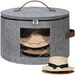 Felt Hat Storage Bin - Foldable & Spacious Organizer For Caps, Clothes, Toys (Multi-Purpose, Collapsible Design, Home & Office Use)_voghion.com