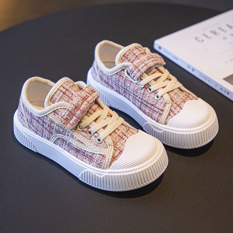 Scarpe da ginnastica per bambini in tela nuove, versatili, morbide, 2023, traspiranti e antiscivolo, primavera e autunno_voghion.com