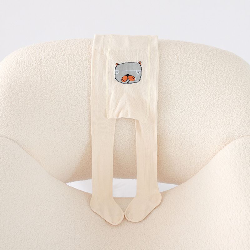 Baby Leggings Summer Thin Baby Pantyhose Big Fart Children's Anti-mosquito Socks Spring and Autumn Girls' Silk Stockings with Feet_voghion.com