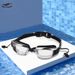 Qilang Goggles For Adults, Unisex, One-piece With Earplugs, Waterproof, Anti-fog, Electroplated, Non-prescription_voghion.com