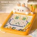 Kaninchen Magnetische Reißbrett Kinder Magnetische Perlen Stift Kontrolle Graffiti Bord Malerei Lehrmittel Montessori Spielzeug K_voghion.com