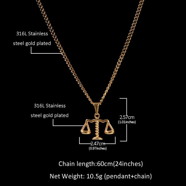 Collier pendentif homme en acier inoxydable – Chaîne longue tendance hip-hop pour un style décontracté et streetwear. Accessoires pour pulls longs._voghion.com