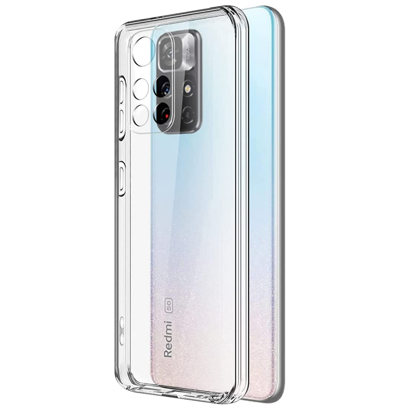 Üliõhuke silikoonist telefoniümbris Xiaomi Redmi Note 11 10 9 8 Pro Max 11T 10S 9S 9T 8T jaoks läbipaistev pehme ümbris Redmi 10 9A jaoks _voghion.com