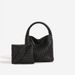 Niche Design High-End Handgeweven Tote Crossbody Lichte Dames Commuter Moeder-Dochter Casual Bucket Bag_voghion.com