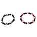 Ensemble de bracelets de supporter de football – Bracelets ajustables de style sportif pour hommes et femmes_voghion.com
