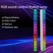 RGB LED Night Light Music Rhythm Lamp USB Rechargeable Sound Control LED Light Sound Pickup Ambient Light Atmosphere Lamp Decor_voghion.com