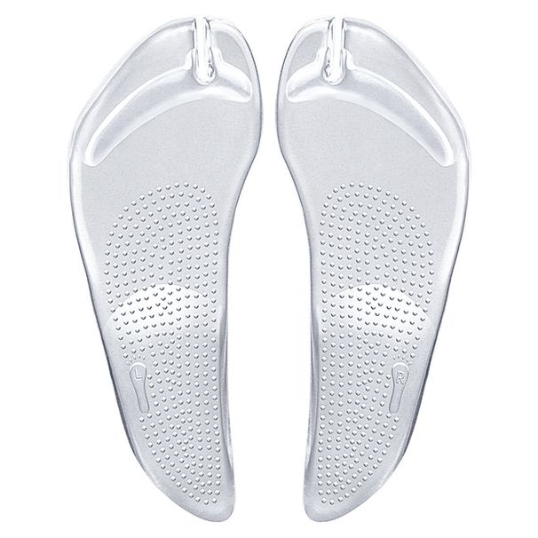 Adatto a tutte le stagioni, infradito, ciabatte autoadesive, solette per sandali, supporto dell'arco plantare, suola morbida, antiscivolo, assorbimento degli urti, mezza soletta._voghion.com