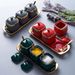 Nordic Household Box Ceramic Seasoning Bottle Kitchen Salt Sugar Jar High-Value Storage Set_voghion.com