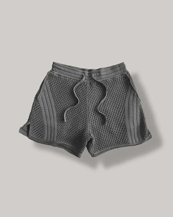 Herrenbekleidung Ins Style Fashion Pullover Pullover Home Freizeit Gestrickter Hohl Langarmpullover Shorts Anzug_voghion.com